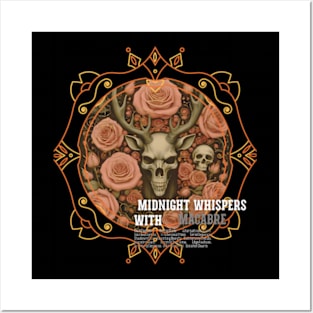 Midnight Whispers With Macabre Posters and Art